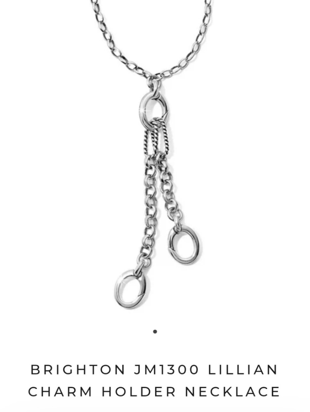 NEW! Brighton Lillian Charm Holder Necklace JM1300